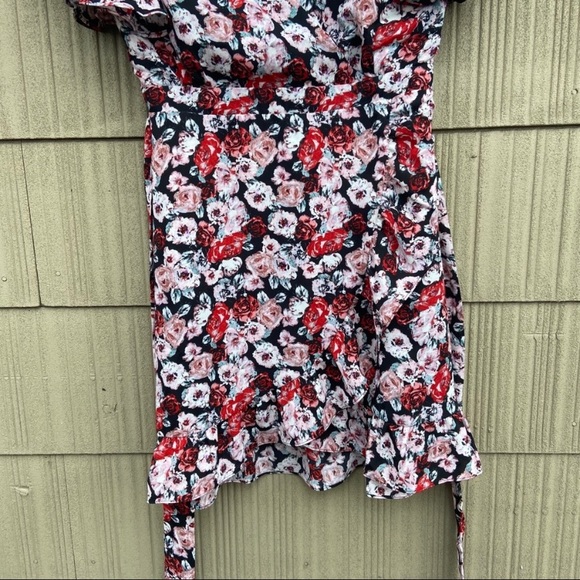 NWT Jack By BB DAKOTA Black Wrap Dress size 2 - Picture 5 of 8